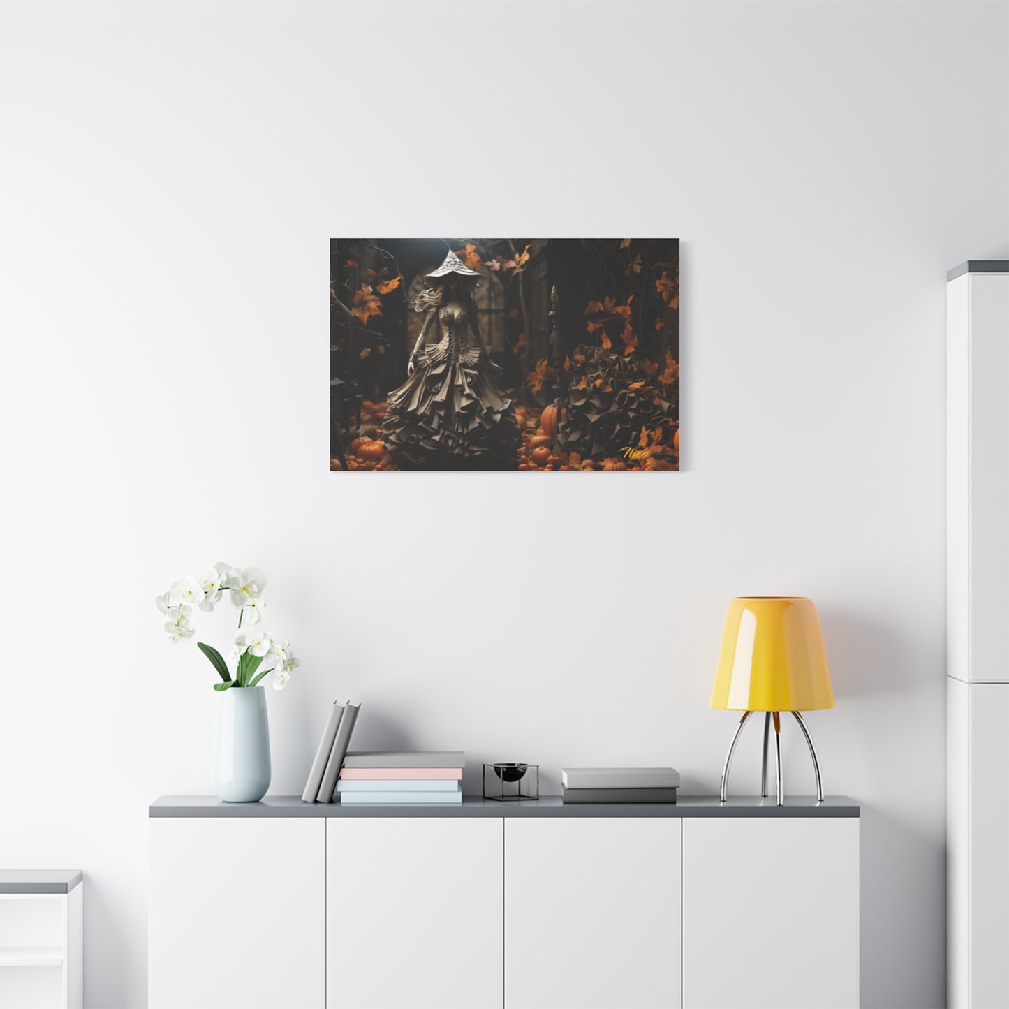 Halloween 2024 Series Print #1 - Streched Matte Canvas Print, 1.25" Thick