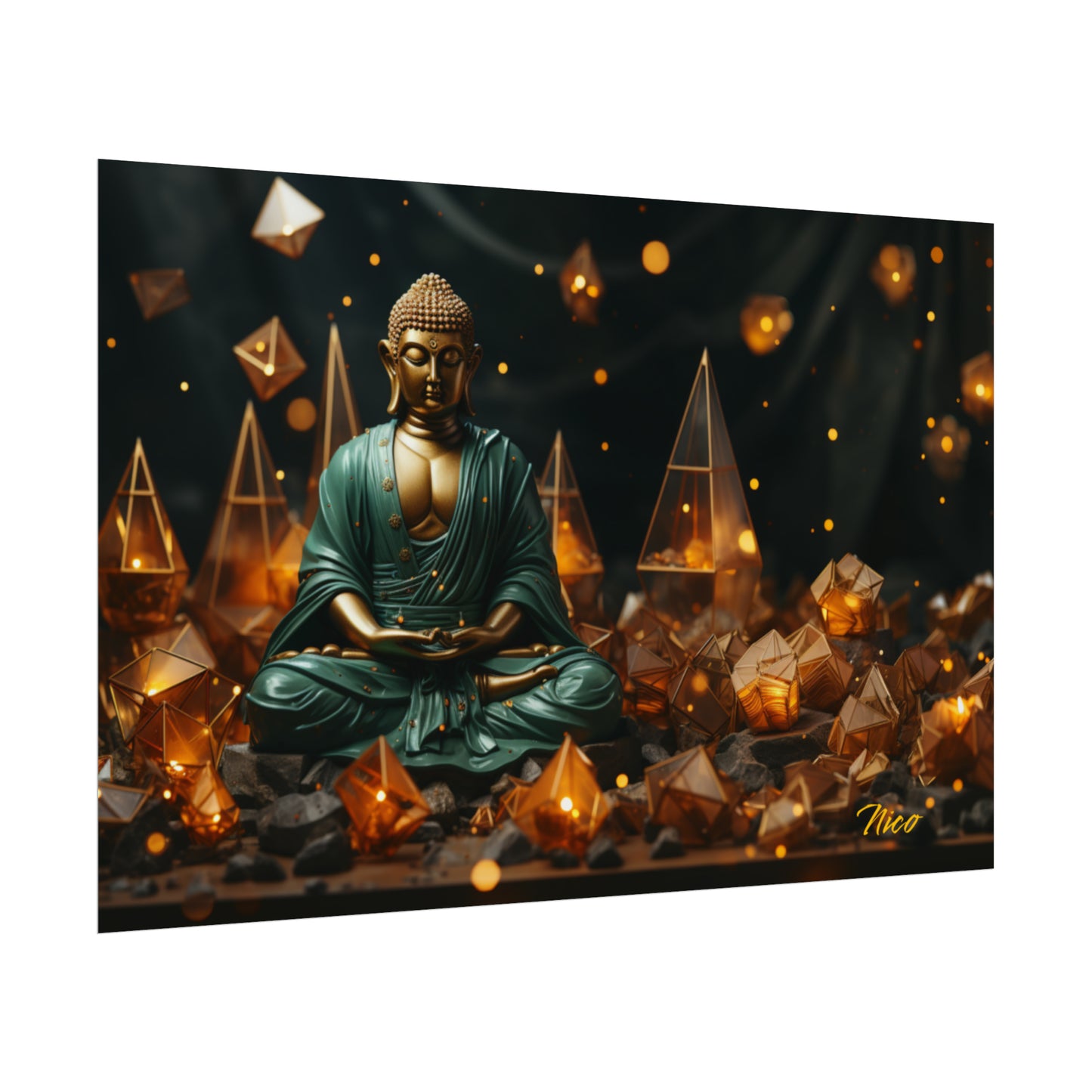 Ascending Buddha Series Print #4 - Fine Art, Matte or Semi-Gloss Print