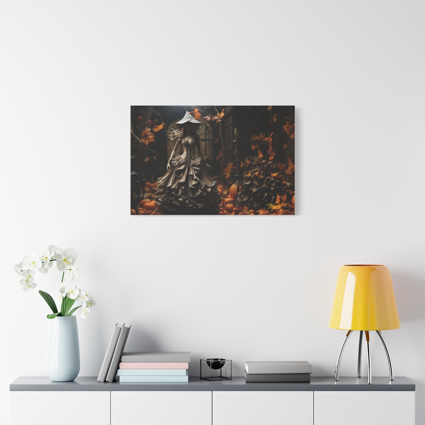 Halloween 2024 Series Print #1 - Streched Matte Canvas Print, 1.25" Thick