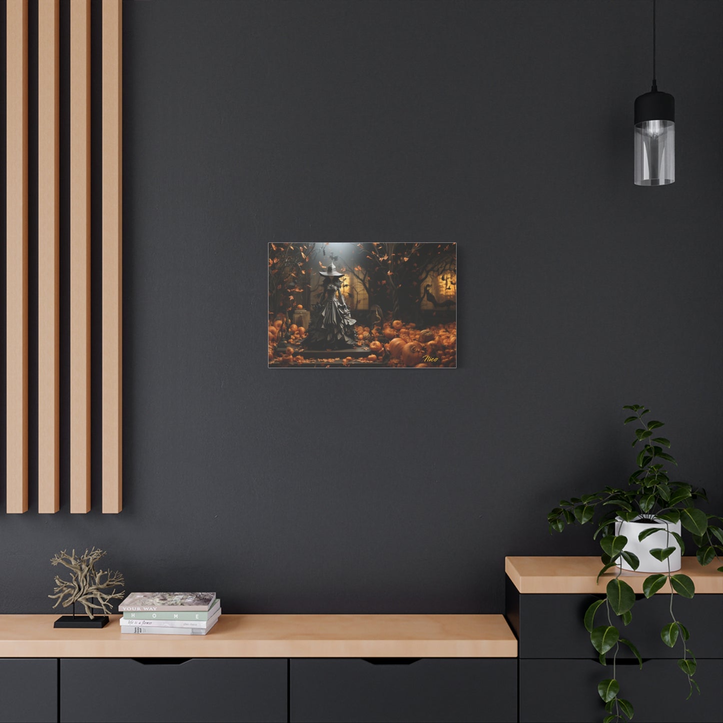 Halloween 2024 Series Print #10 - Streched Matte Canvas Print, 1.25" Thick