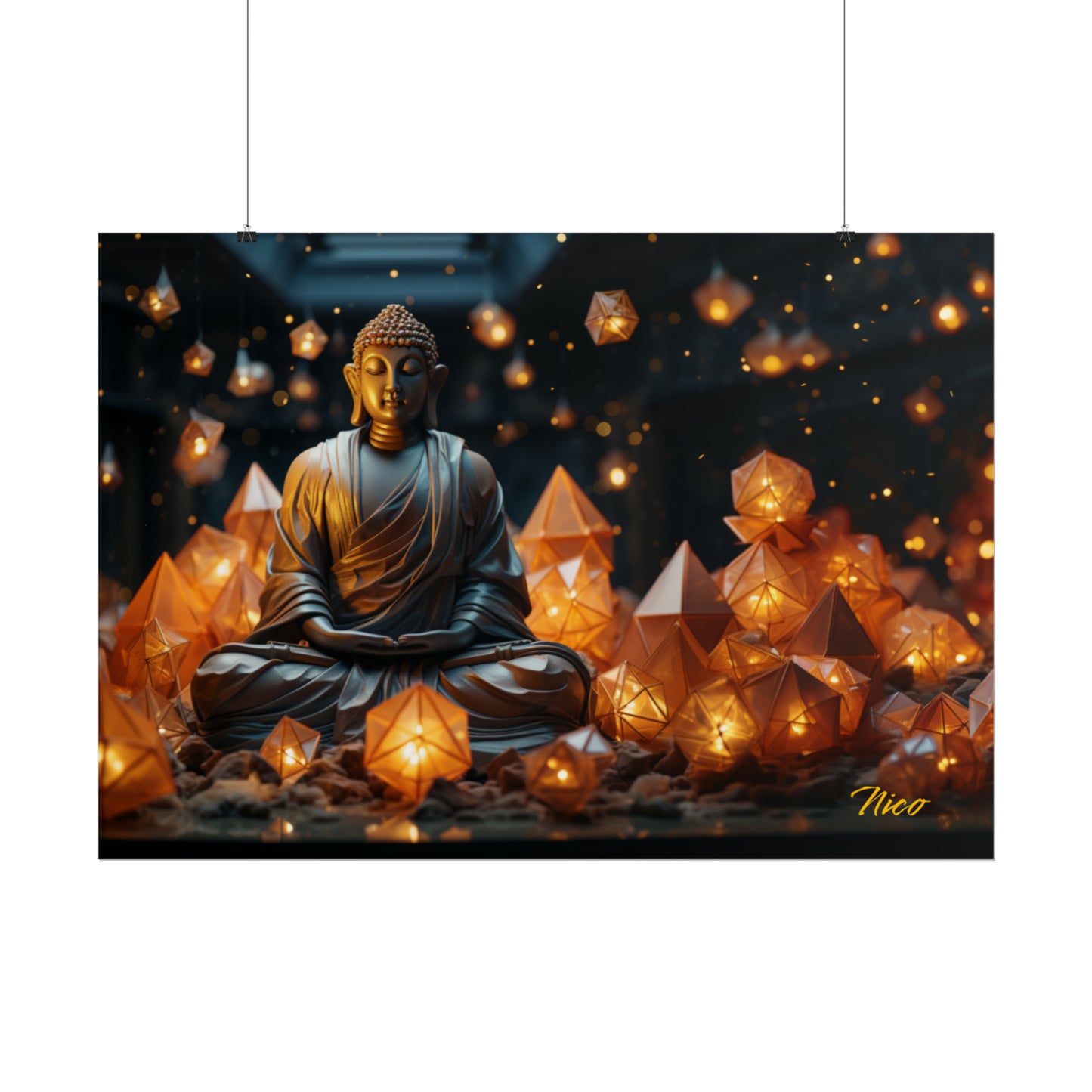 Ascending Buddha Series Print #10 - Fine Art, Matte or Semi-Gloss Print