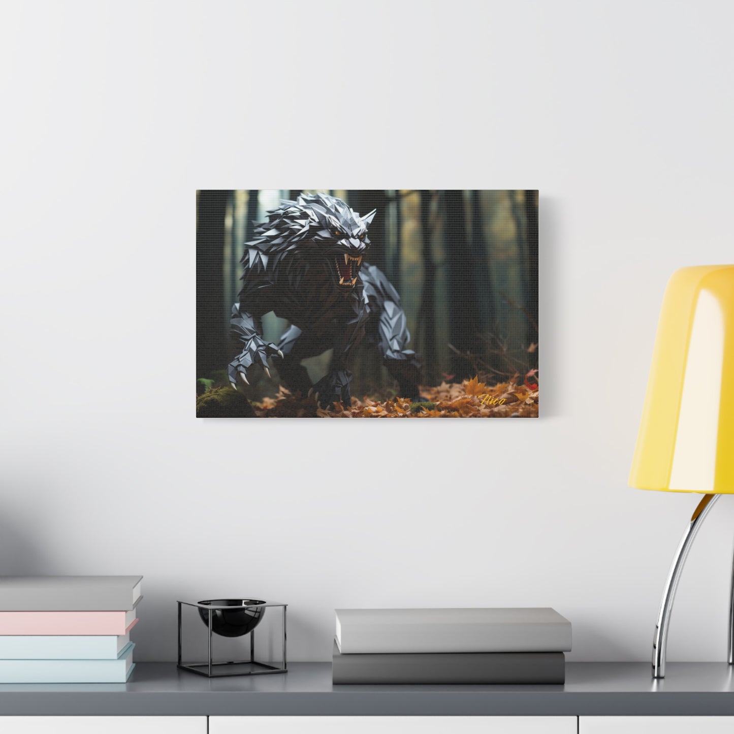 Halloween 2024 Series Print #6 - Streched Matte Canvas Print, 1.25" Thick