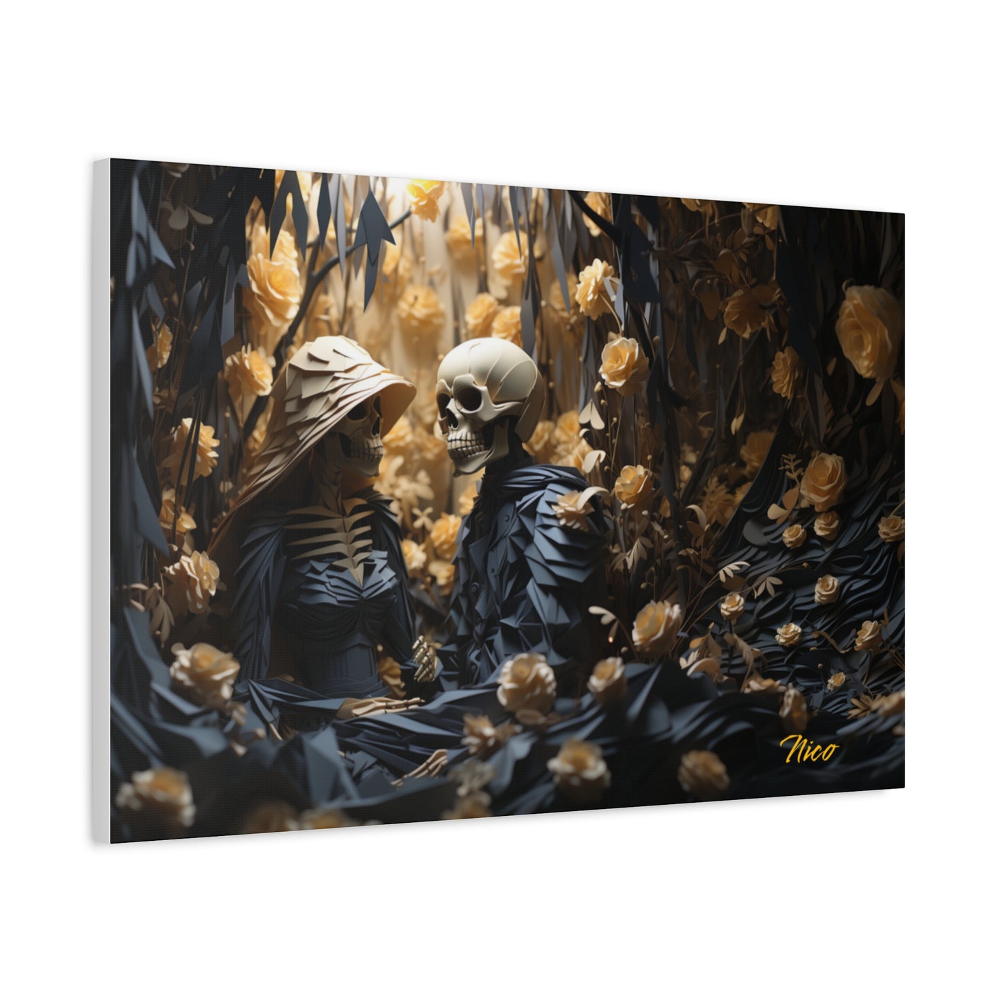 Halloween 2024 Series Print #4 - Streched Matte Canvas Print, 1.25" Thick
