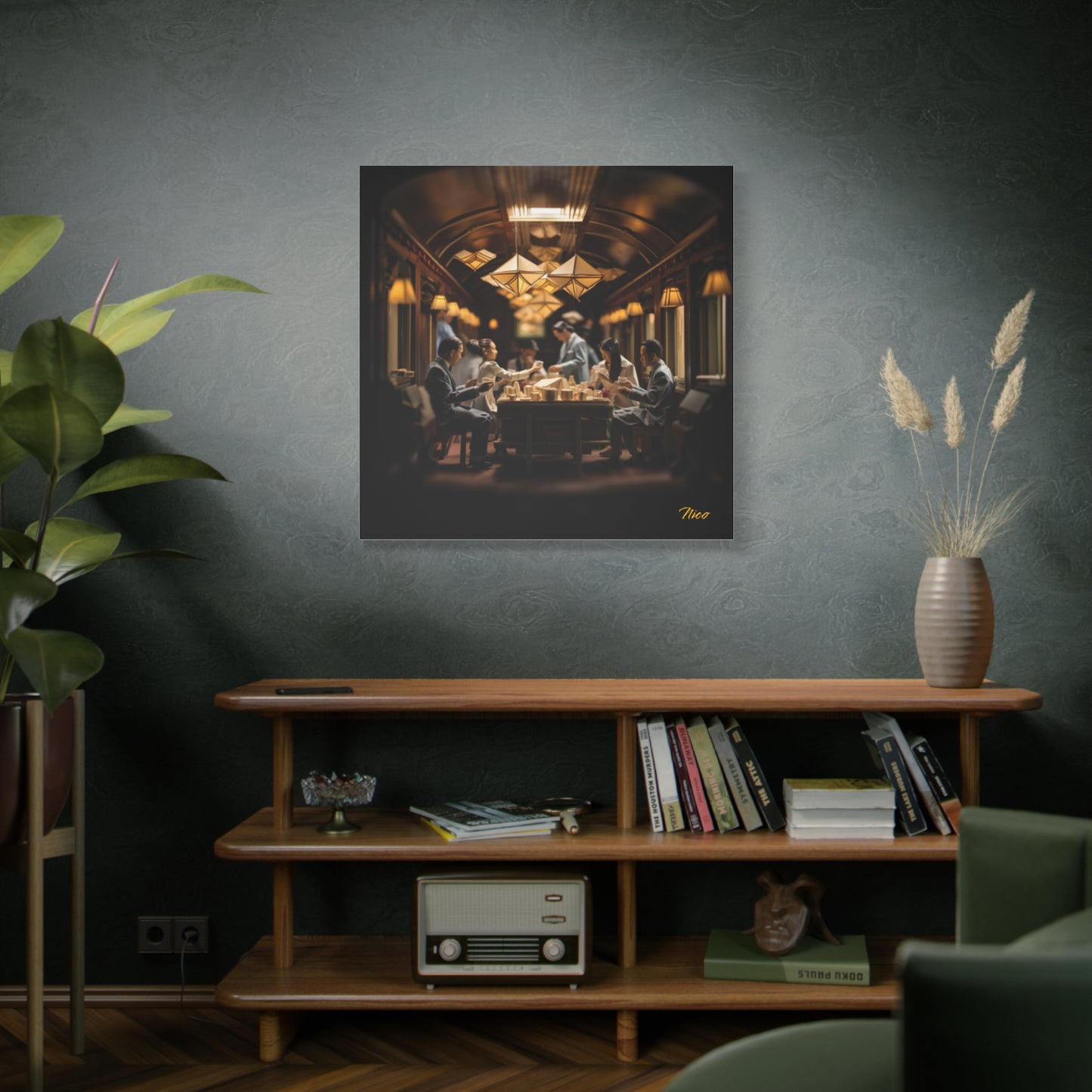 オリエント急行シリーズ プリント #6 - ストレッチ キャンバス プリント