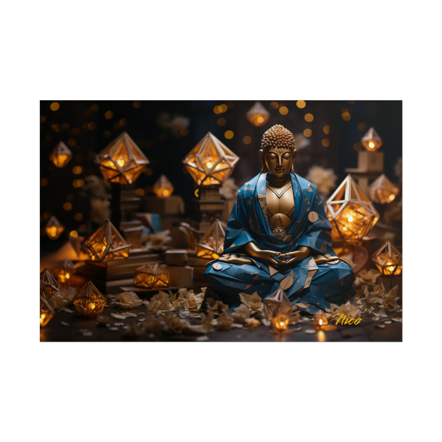 Ascending Buddha Series Print #3 - Fine Art, Matte or Semi-Gloss Print
