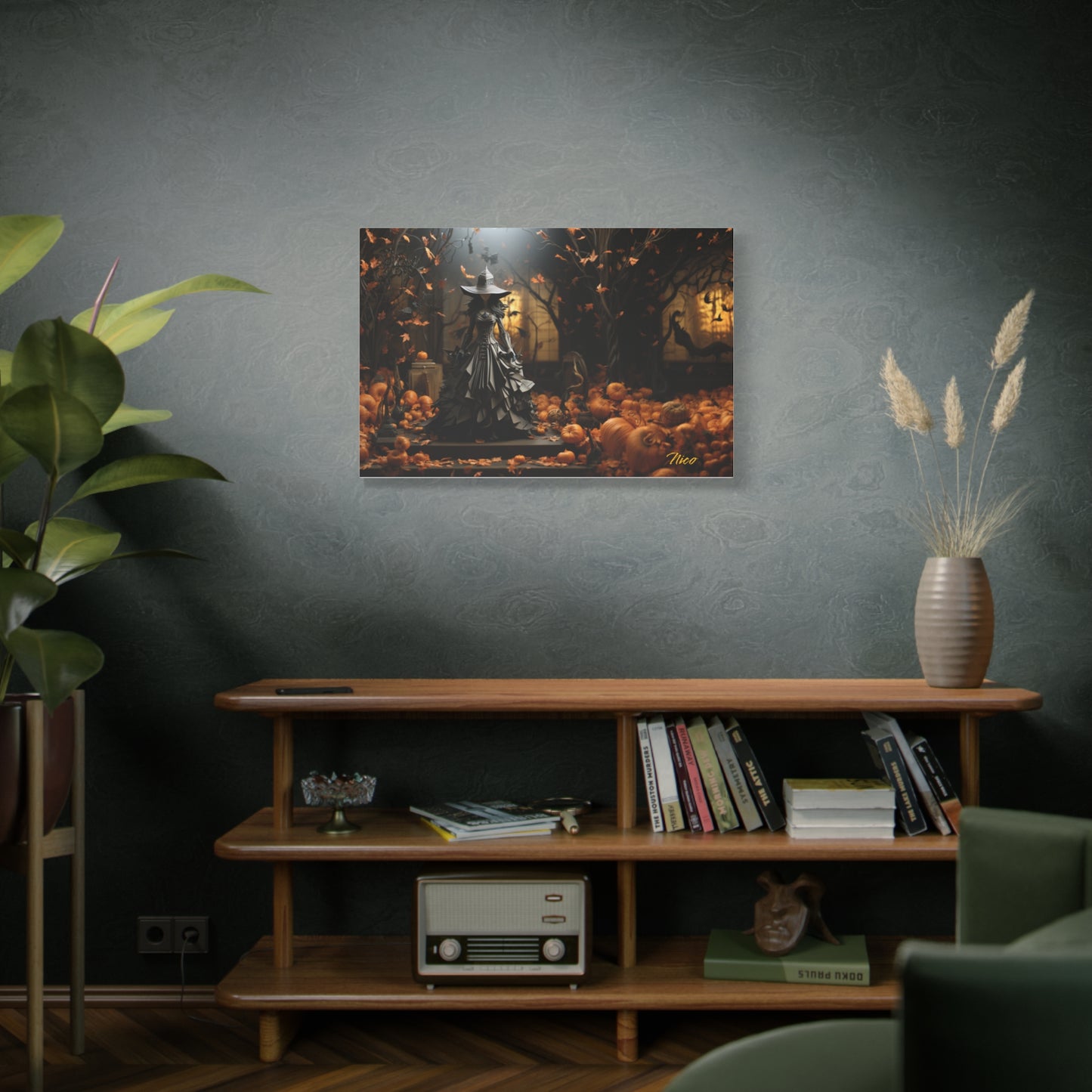 Halloween 2024 Series Print #10 - Streched Matte Canvas Print, 1.25" Thick