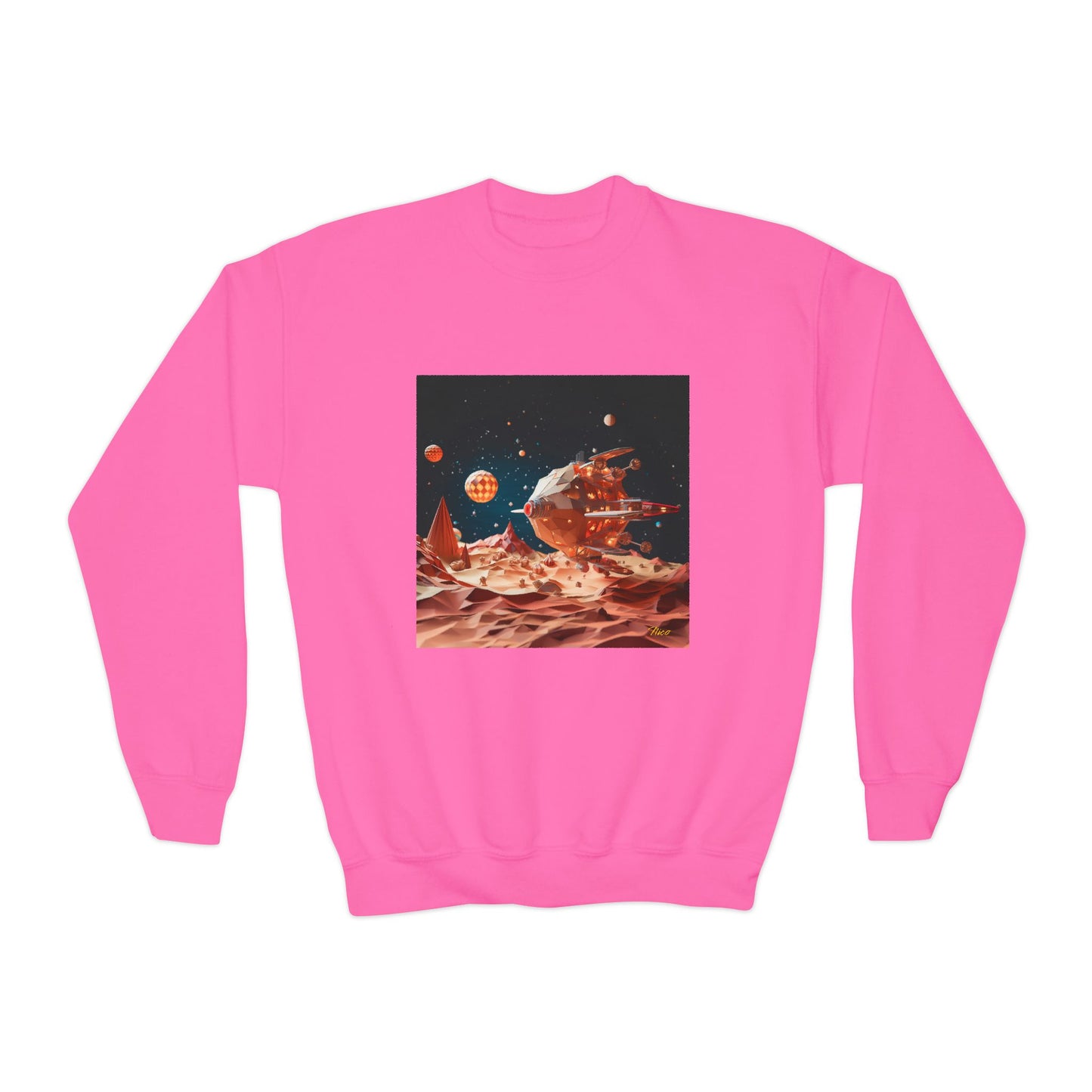 Elons' Dream Series Print #5 Youth Crewneck Sweatshirt