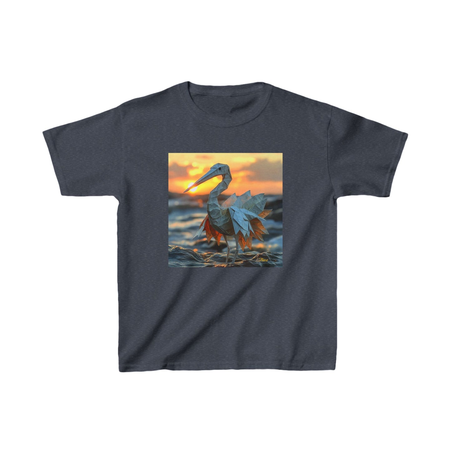 By The Seaside Series Print #1 Kids Heavy Cotton™ Tee