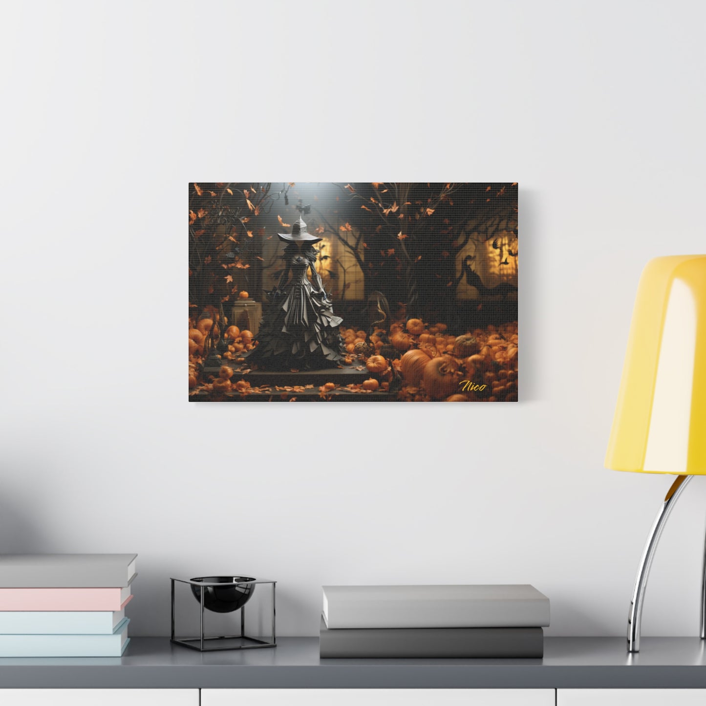Halloween 2024 Series Print #10 - Streched Matte Canvas Print, 1.25" Thick