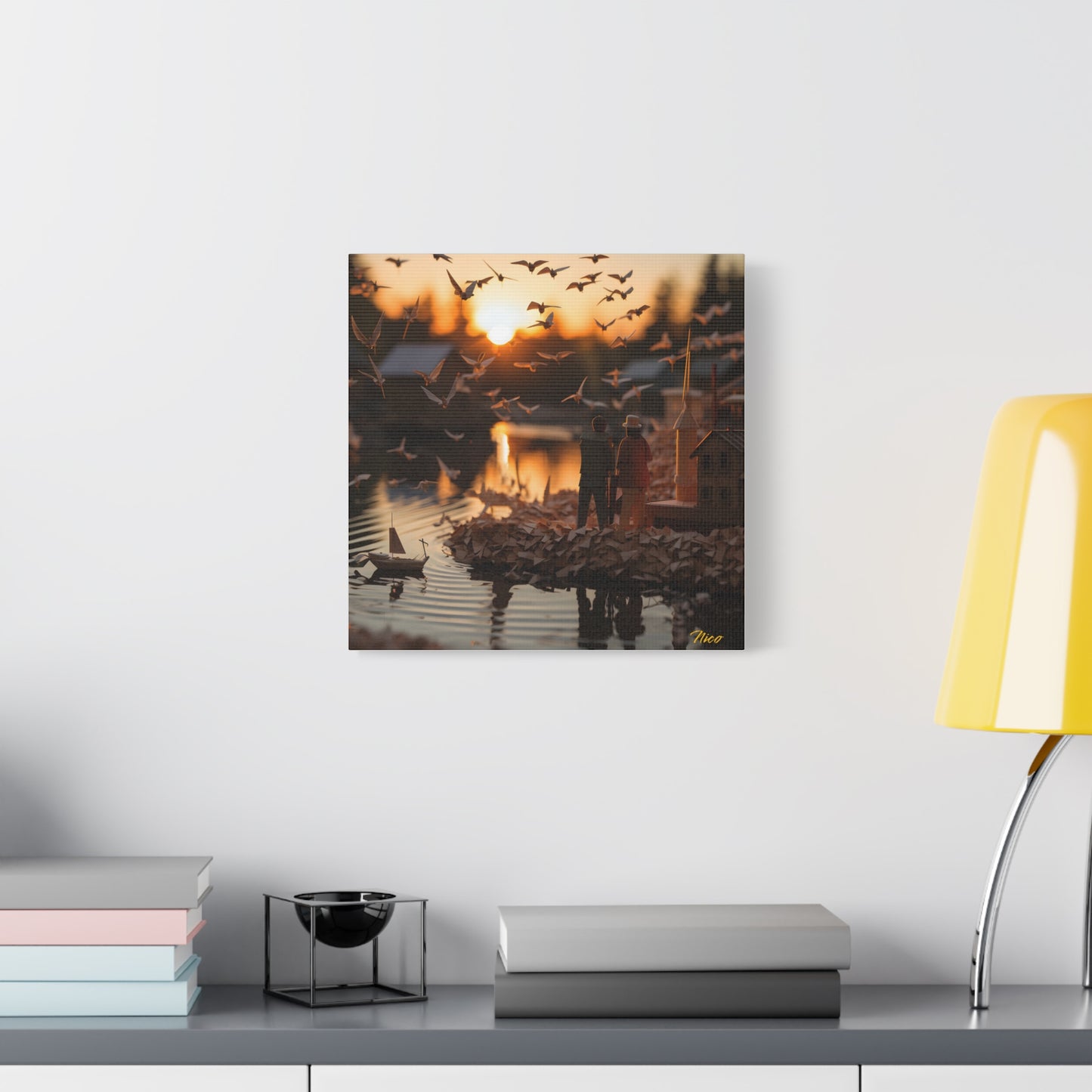 On The Docks By The Bay Series Print #10 - Streched Matte Canvas Print, 1.25" Thick