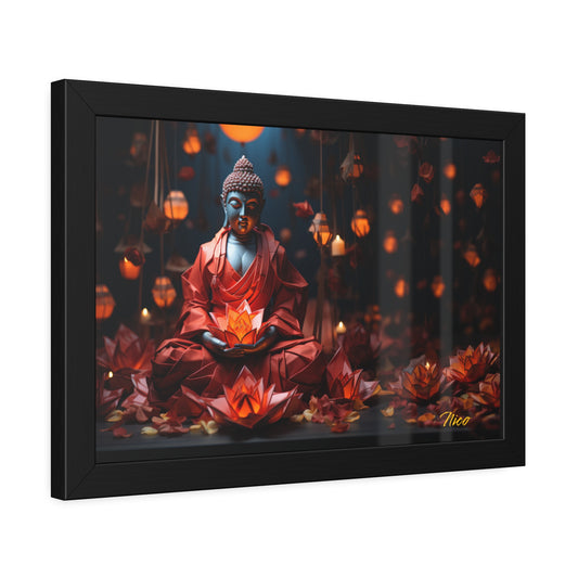 Ascending Buddha Series Print #2 - Framed Fine Art Paper Print