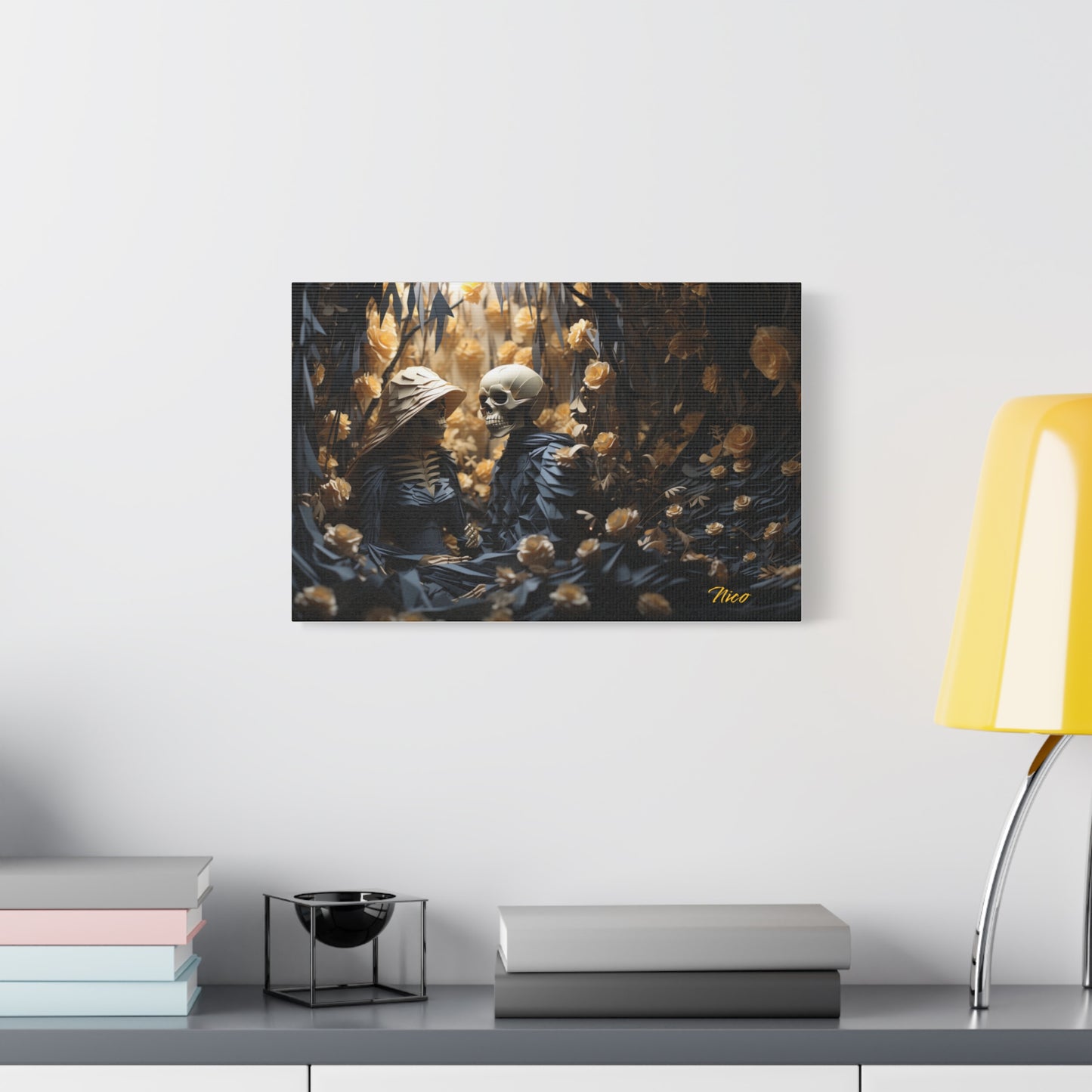 Halloween 2024 Series Print #4 - Streched Matte Canvas Print, 1.25" Thick