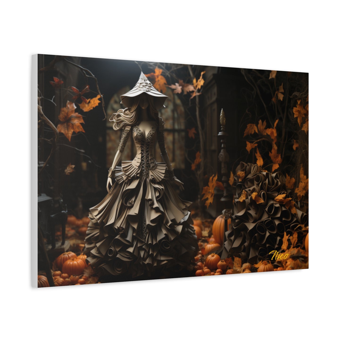 Halloween 2024 Series Print #1 - Streched Matte Canvas Print, 1.25" Thick
