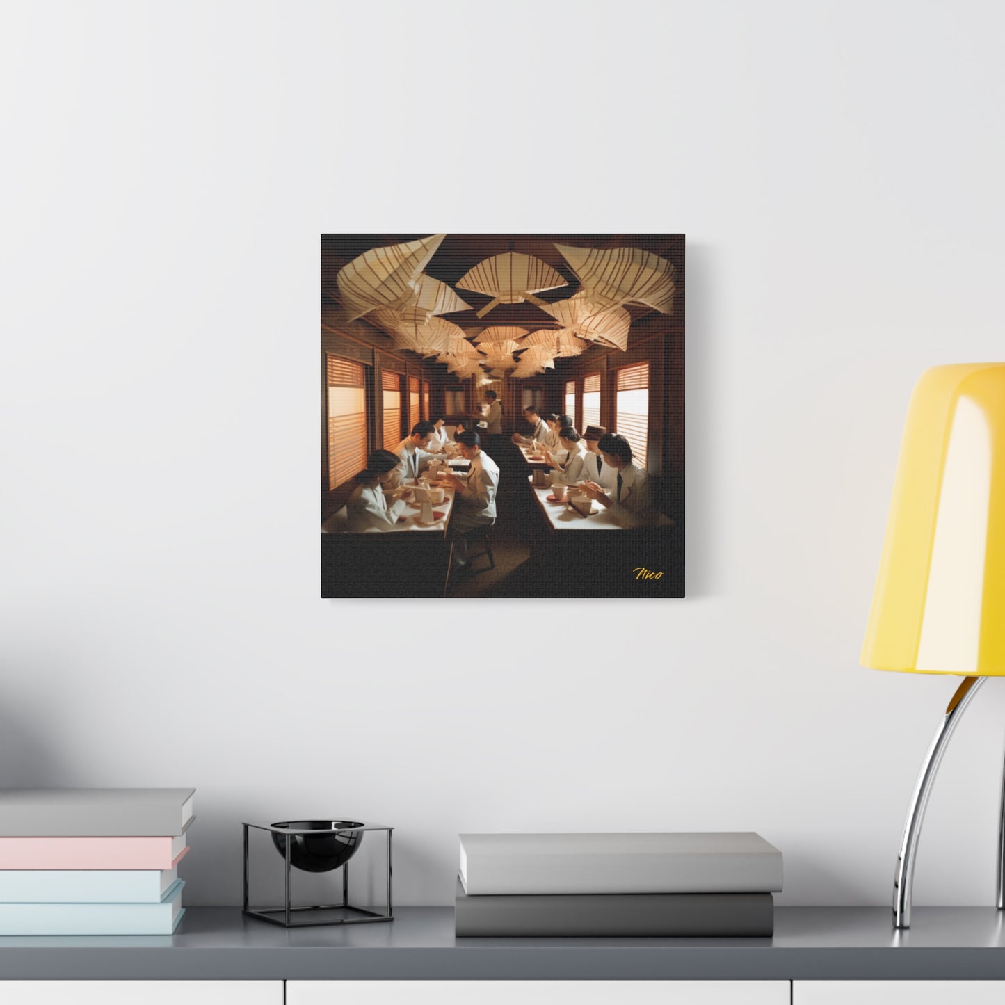 Orient Express Series Print #4 - Streched Matte Canvas Print, 1.25" Thick