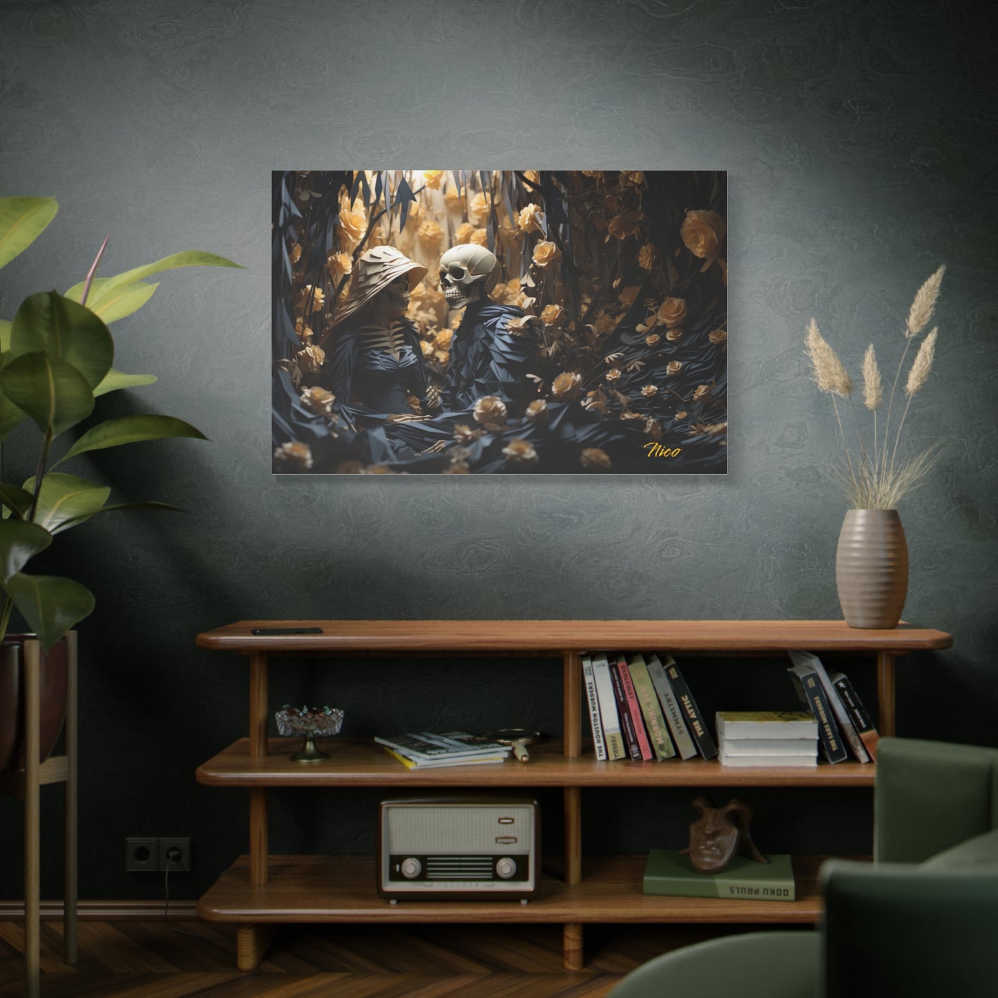 Halloween 2024 Series Print #4 - Streched Matte Canvas Print, 1.25" Thick