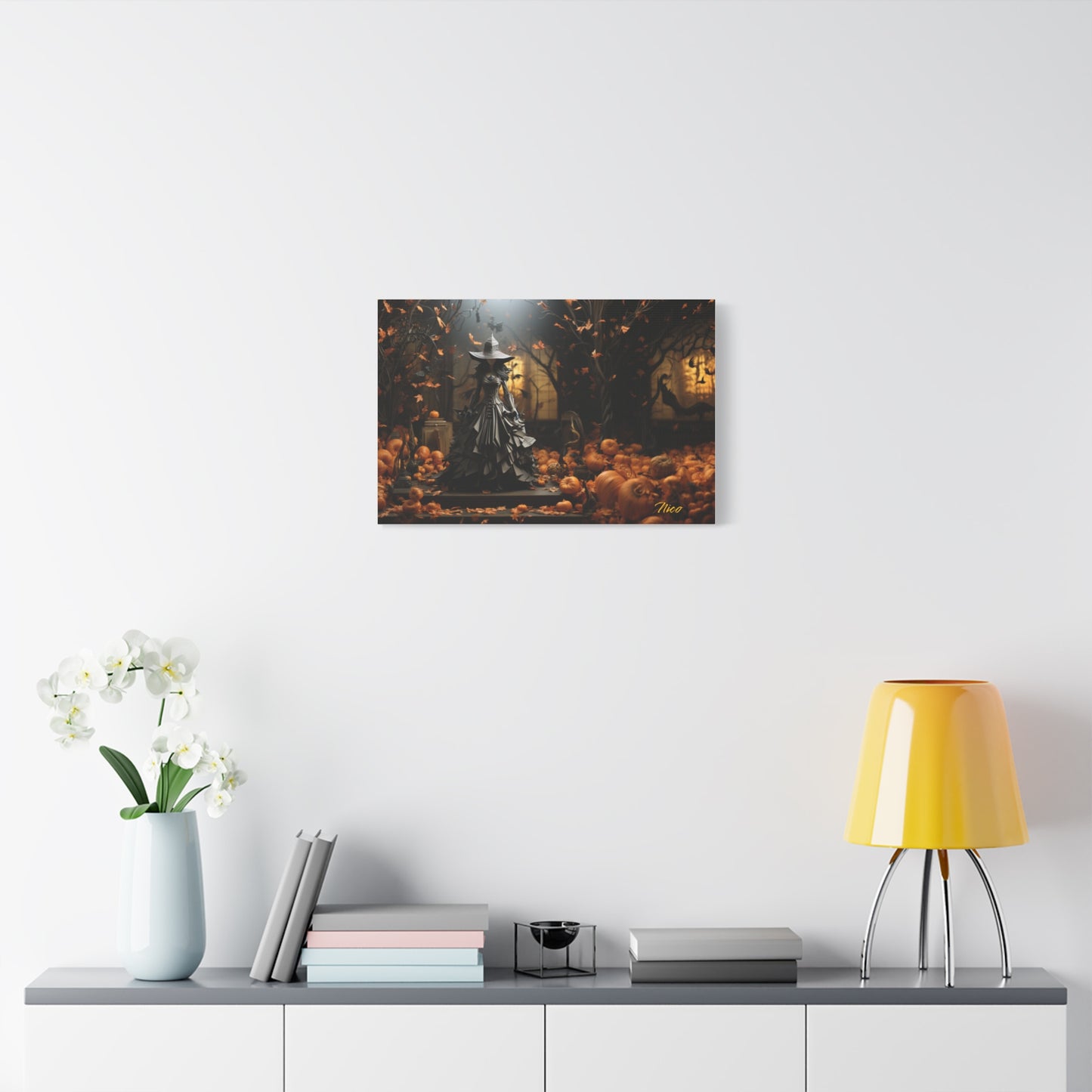 Halloween 2024 Series Print #10 - Streched Matte Canvas Print, 1.25" Thick