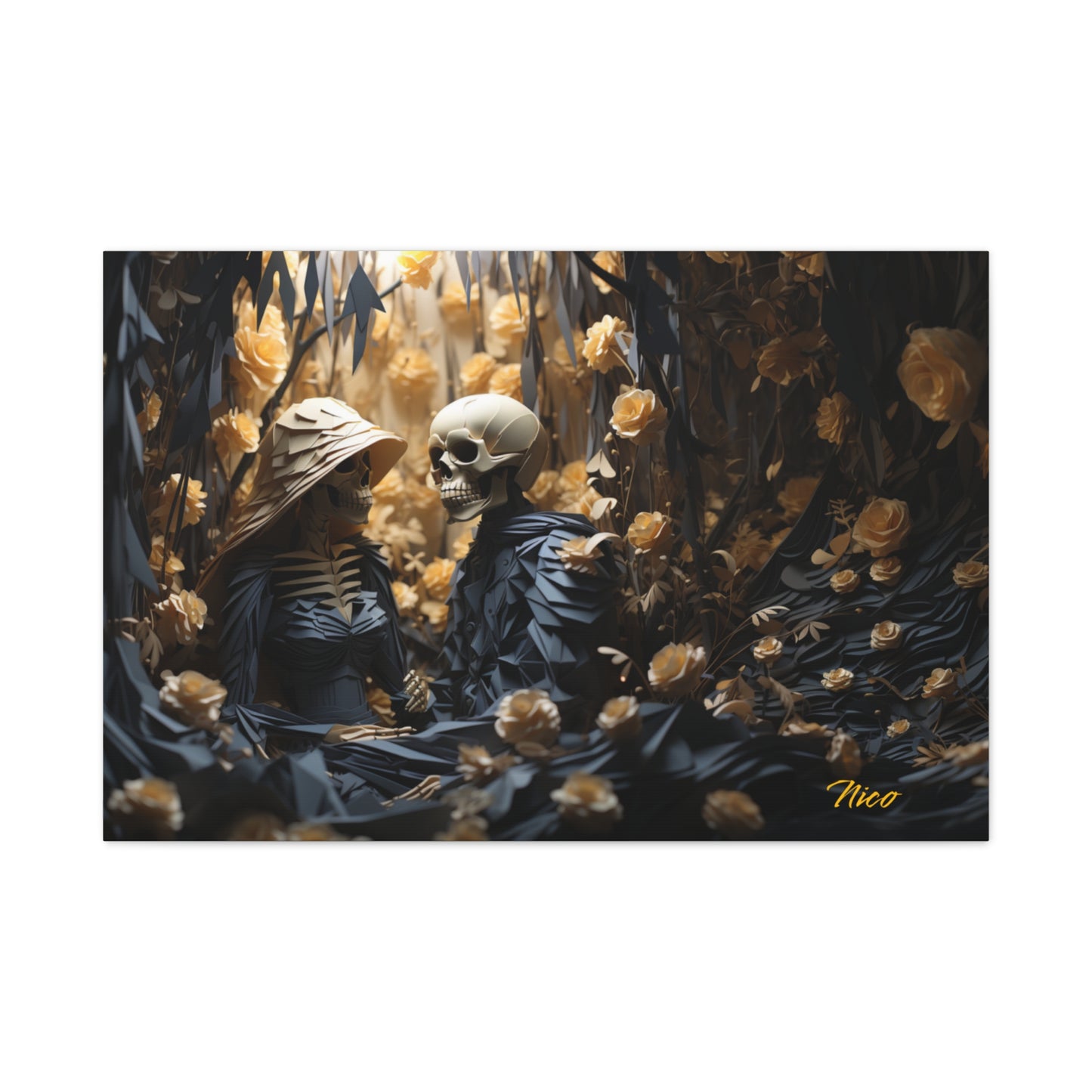 Halloween 2024 Series Print #4 - Streched Matte Canvas Print, 1.25" Thick