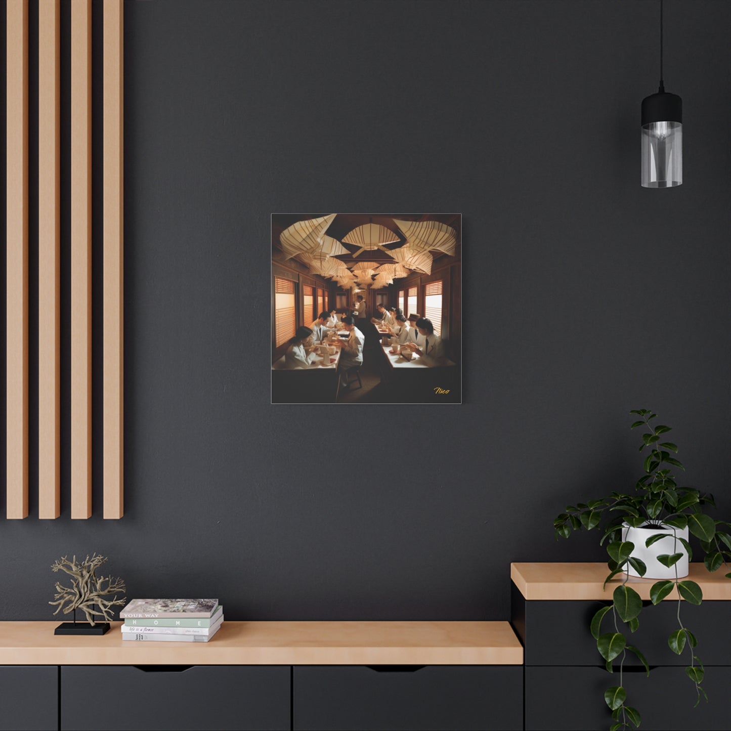 Orient Express Series Print #4 - Streched Matte Canvas Print, 1.25" Thick