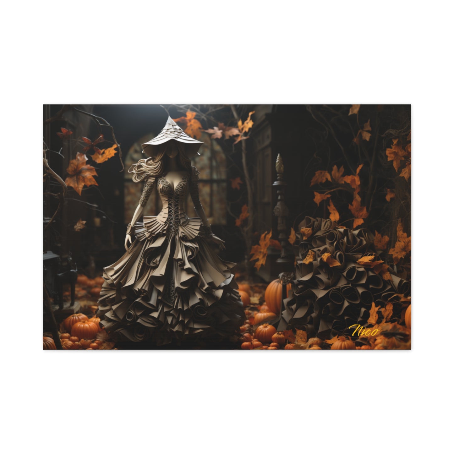 Halloween 2024 Series Print #1 - Streched Matte Canvas Print, 1.25" Thick
