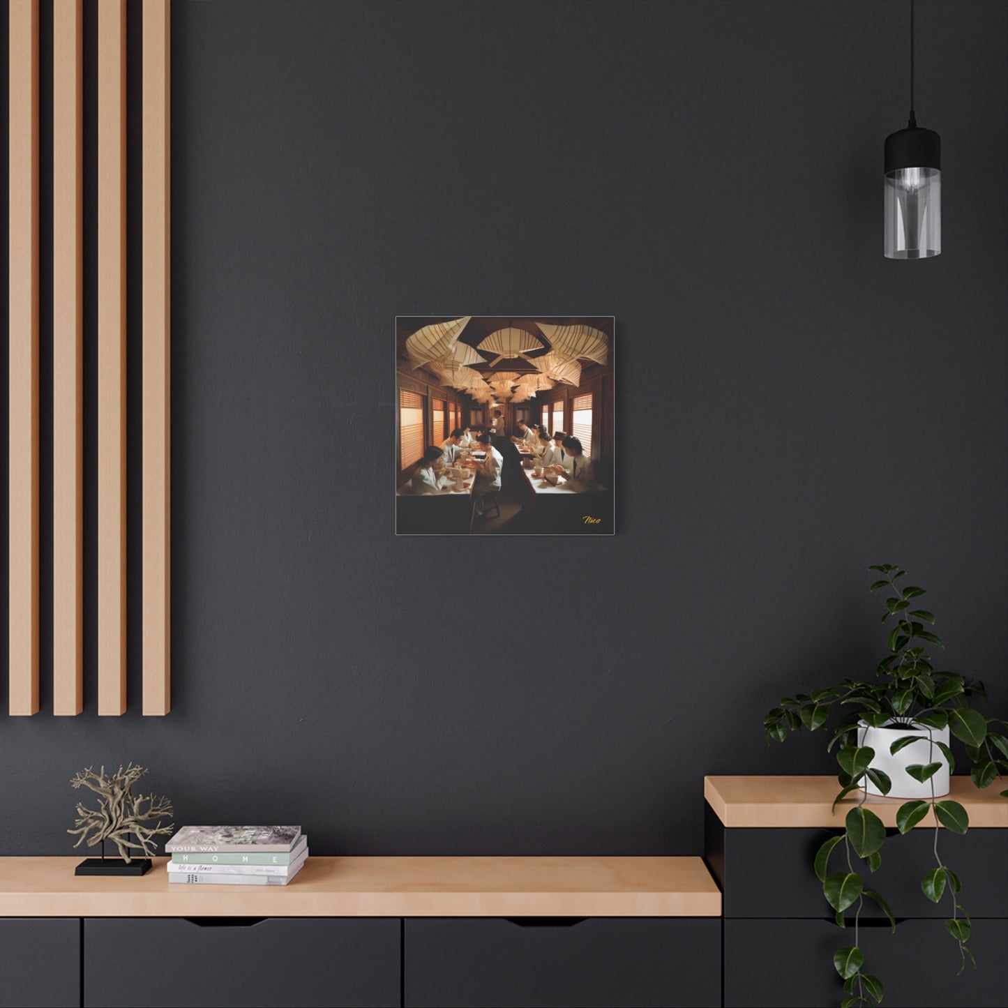 Orient Express Series Print #4 - Streched Matte Canvas Print, 1.25" Thick