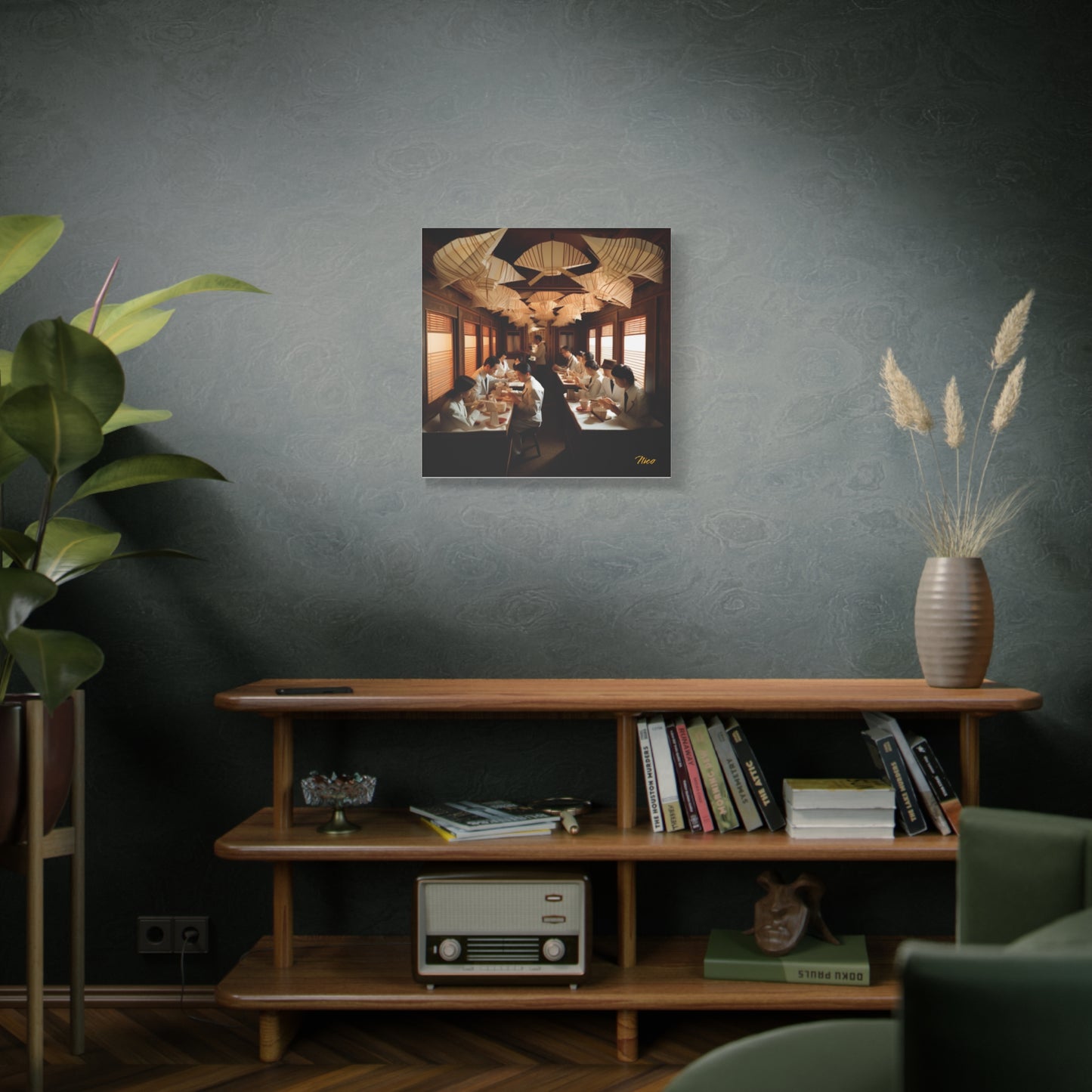 Orient Express Series Print #4 - Streched Matte Canvas Print, 1.25" Thick