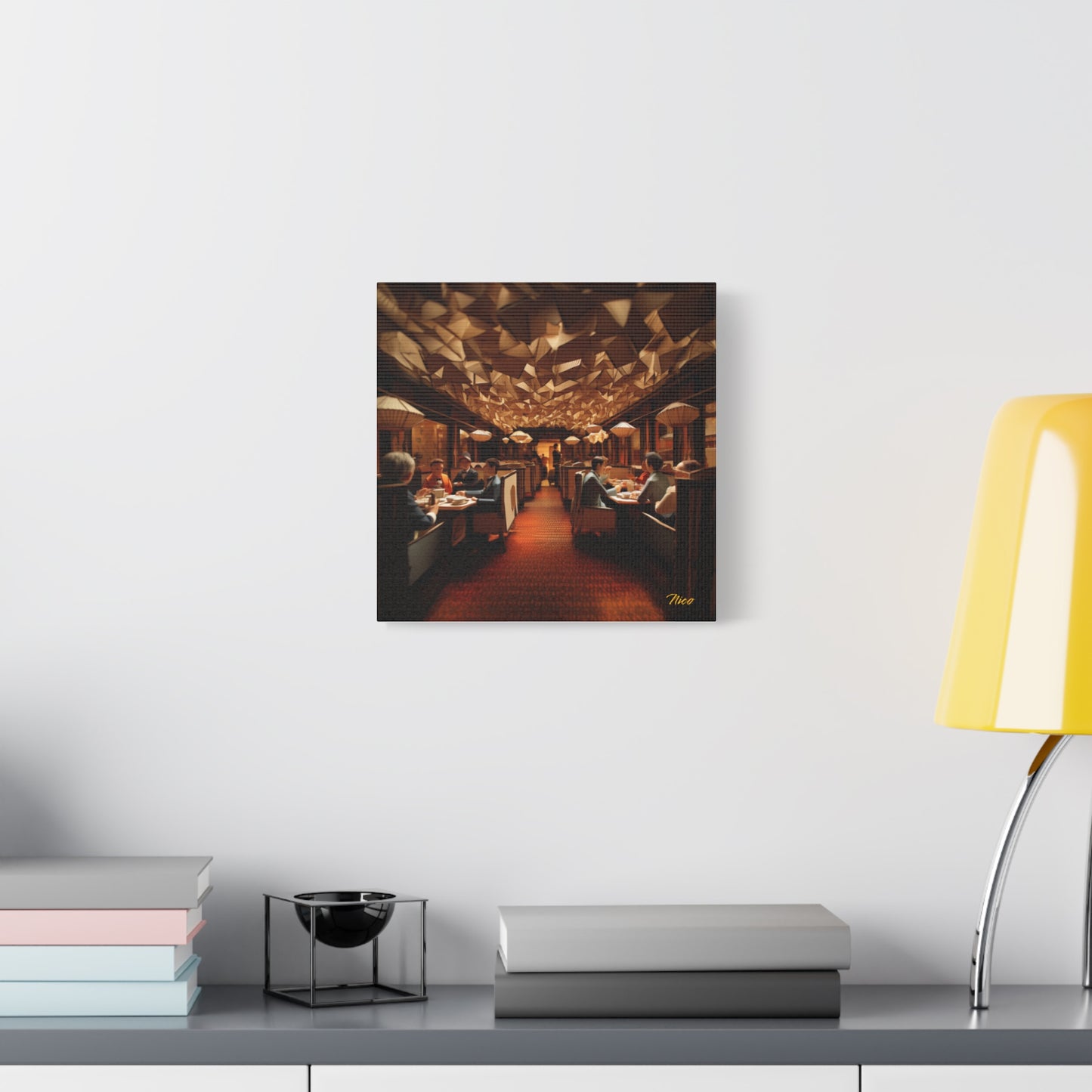 Orient Express Series Print #2 - Streched Matte Canvas Print, 1.25" Thick