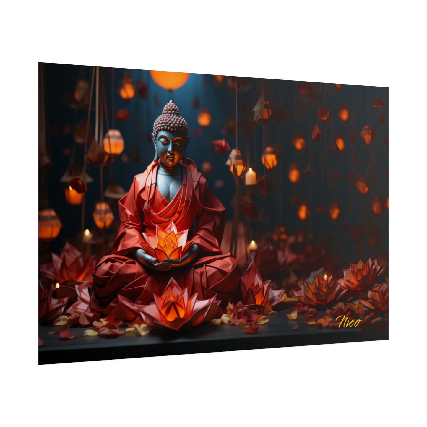 Ascending Buddha Series Print #2 - Fine Art, Matte or Semi-Gloss Print
