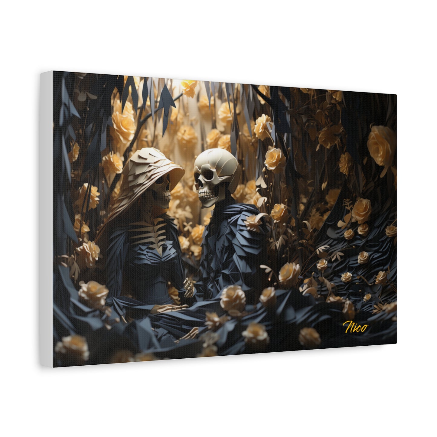 Halloween 2024 Series Print #4 - Streched Matte Canvas Print, 1.25" Thick