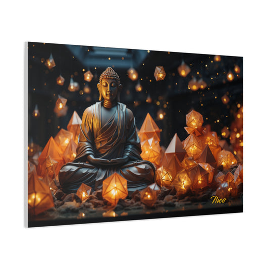 Ascending Buddha Series Print #10 - Streched Matte Canvas Print, 1.25" Thick
