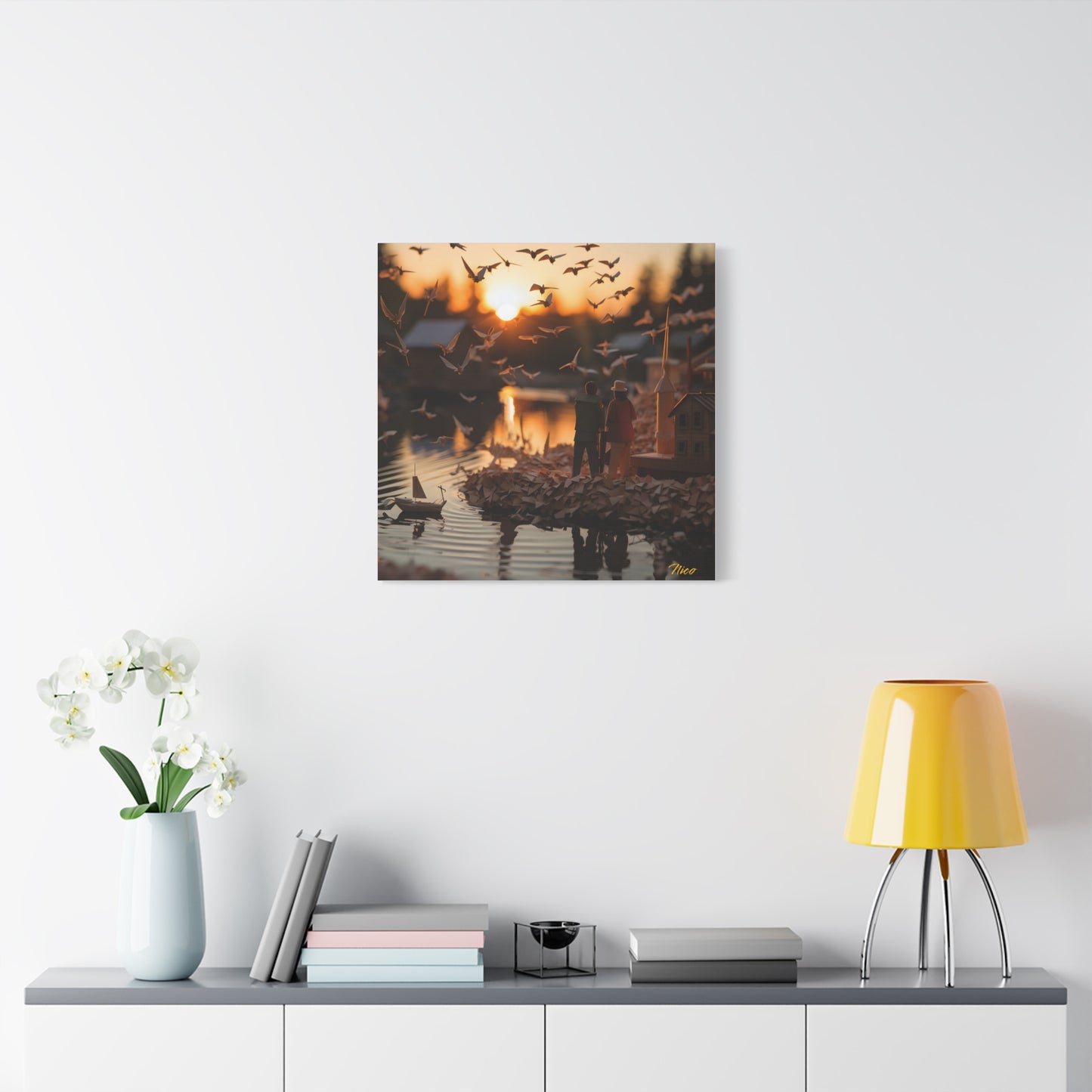 On The Docks By The Bay Series Print #10 - Streched Matte Canvas Print, 1.25" Thick