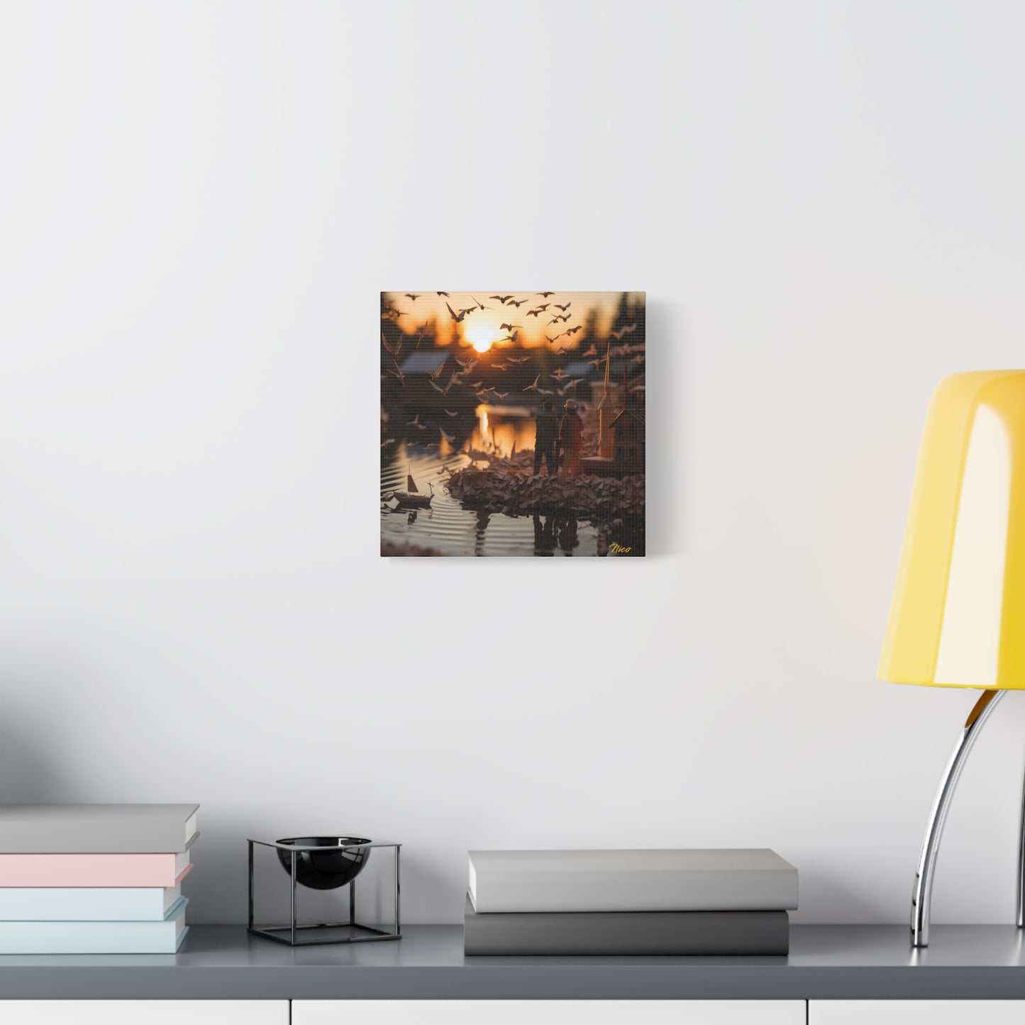 On The Docks By The Bay Series Print #10 - Streched Matte Canvas Print, 1.25" Thick
