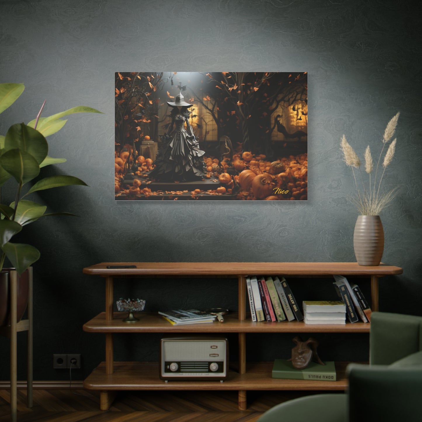Halloween 2024 Series Print #10 - Streched Matte Canvas Print, 1.25" Thick