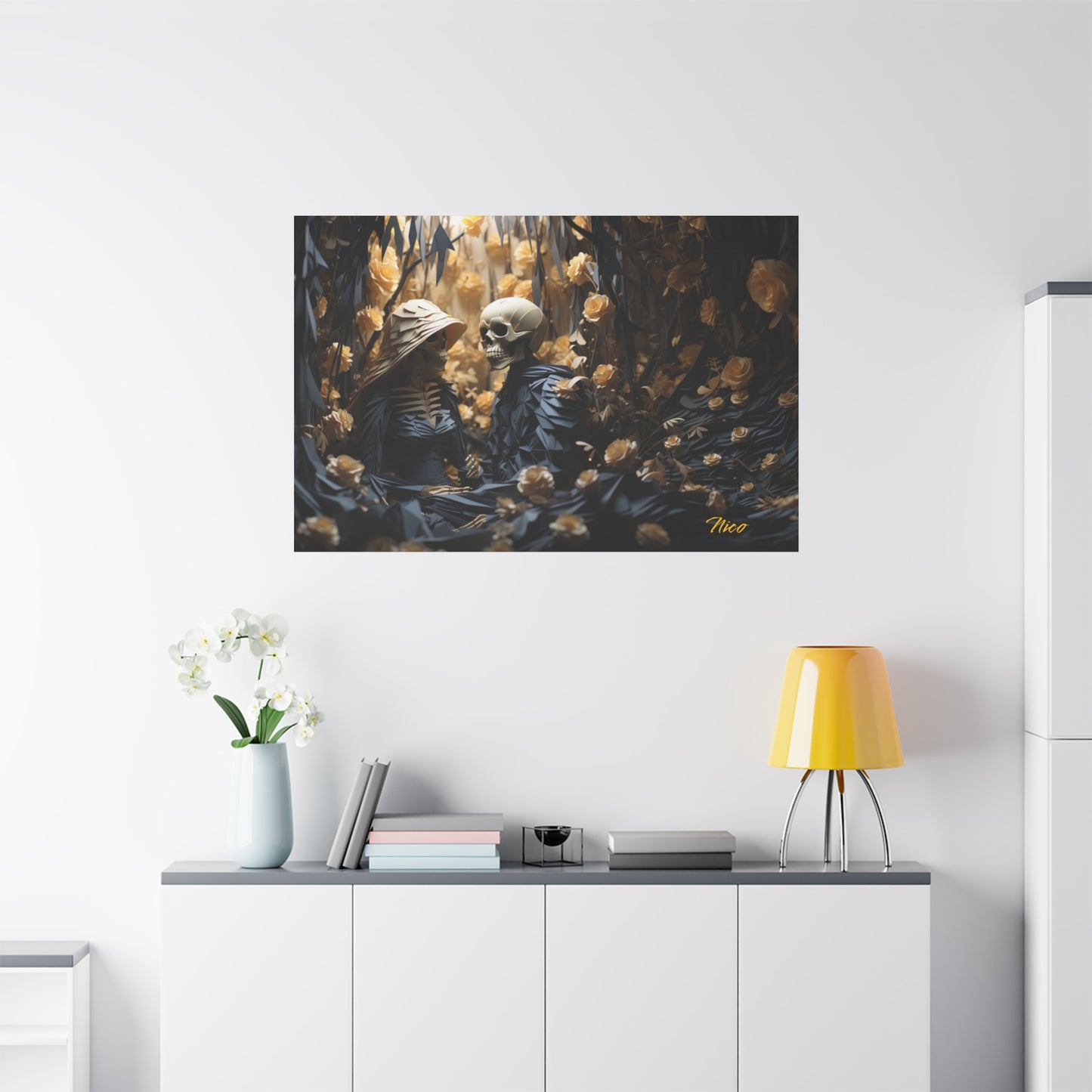 Halloween 2024 Series Print #4 - Streched Matte Canvas Print, 1.25" Thick