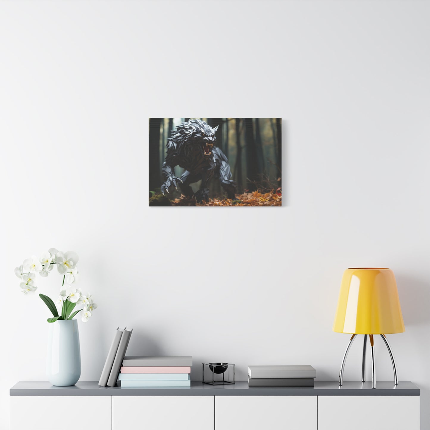 Halloween 2024 Series Print #6 - Streched Matte Canvas Print, 1.25" Thick