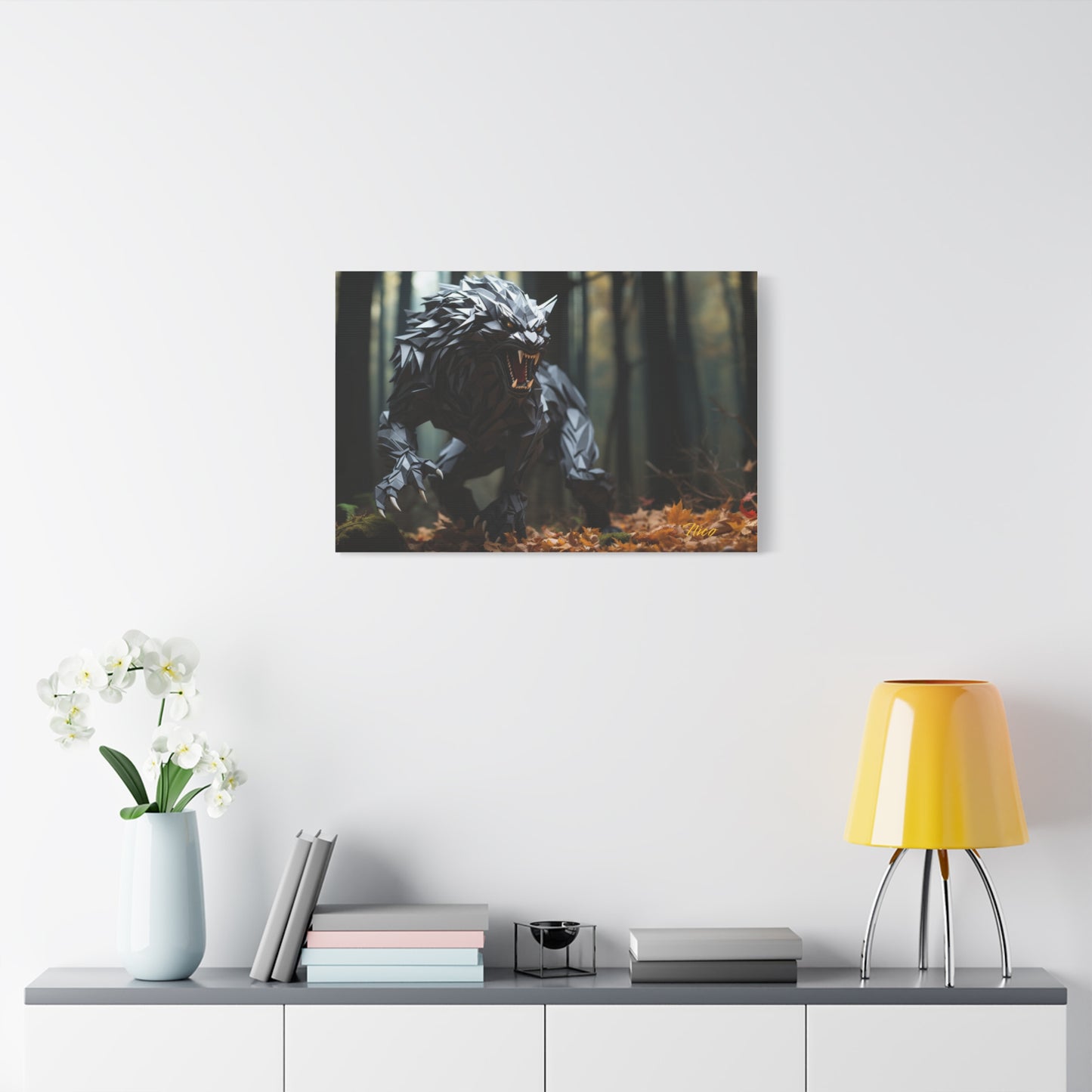 Halloween 2024 Series Print #6 - Streched Matte Canvas Print, 1.25" Thick