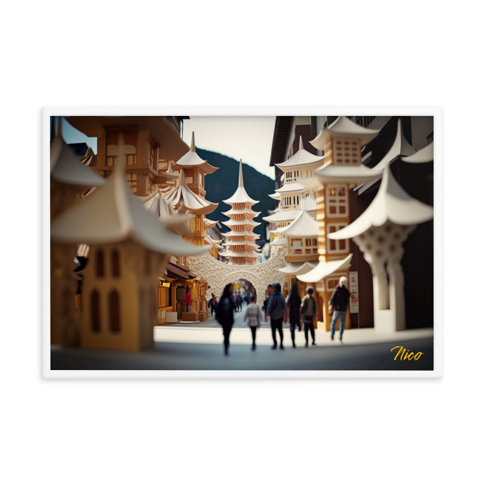 Via The Metropolis Series Print #5 - Framed Paper Print