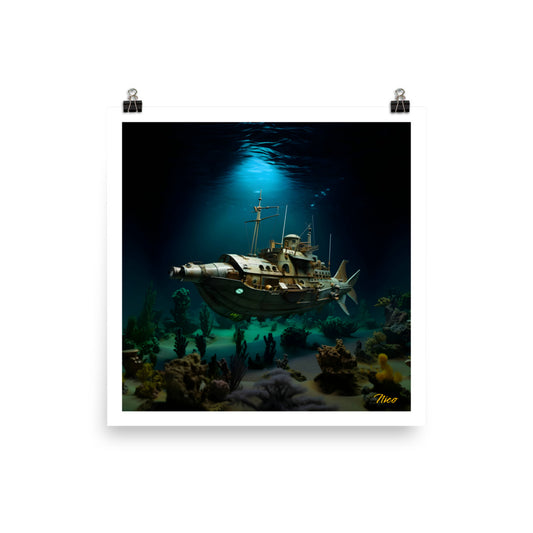 20,000 Leagues Under The Sea Series Print #7 - Paper Print