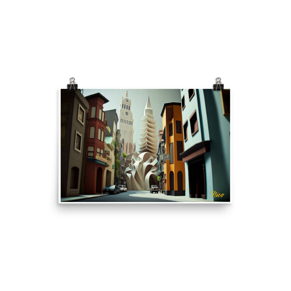 Via The Metropolis Series Print #1 - Paper Poster