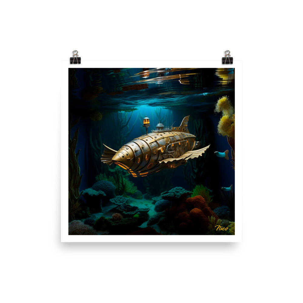 20,000 Leagues Under The Sea Series Print #9 - Paper Print