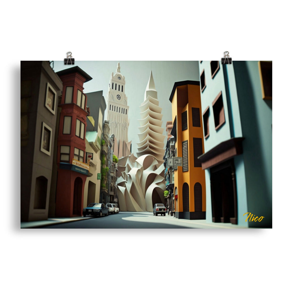 Via The Metropolis Series Print #1 - Paper Poster