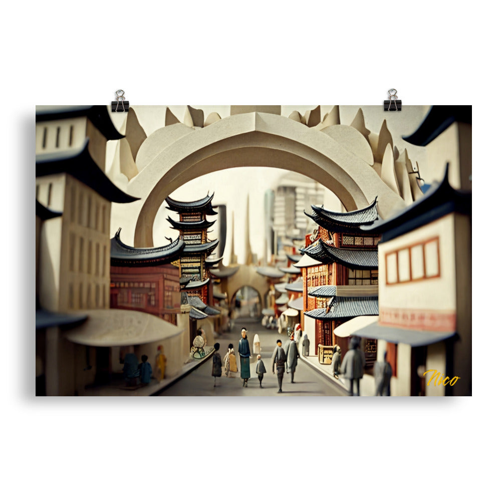 Via The Metropolis Series Print #3 - Paper Poster