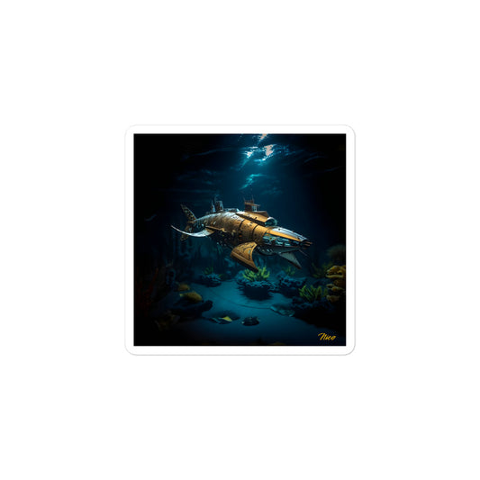 20,000 Leagues Under The Sea Series Print #5 - Bubble-free sticker