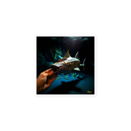 20,000 Leagues Under The Sea Series Print #4 - Bubble-free sticker