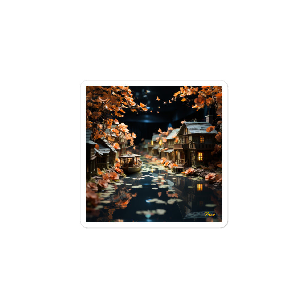 Born On A Bayou 시리즈 프린트 #7 - 기포 없는 스티커
