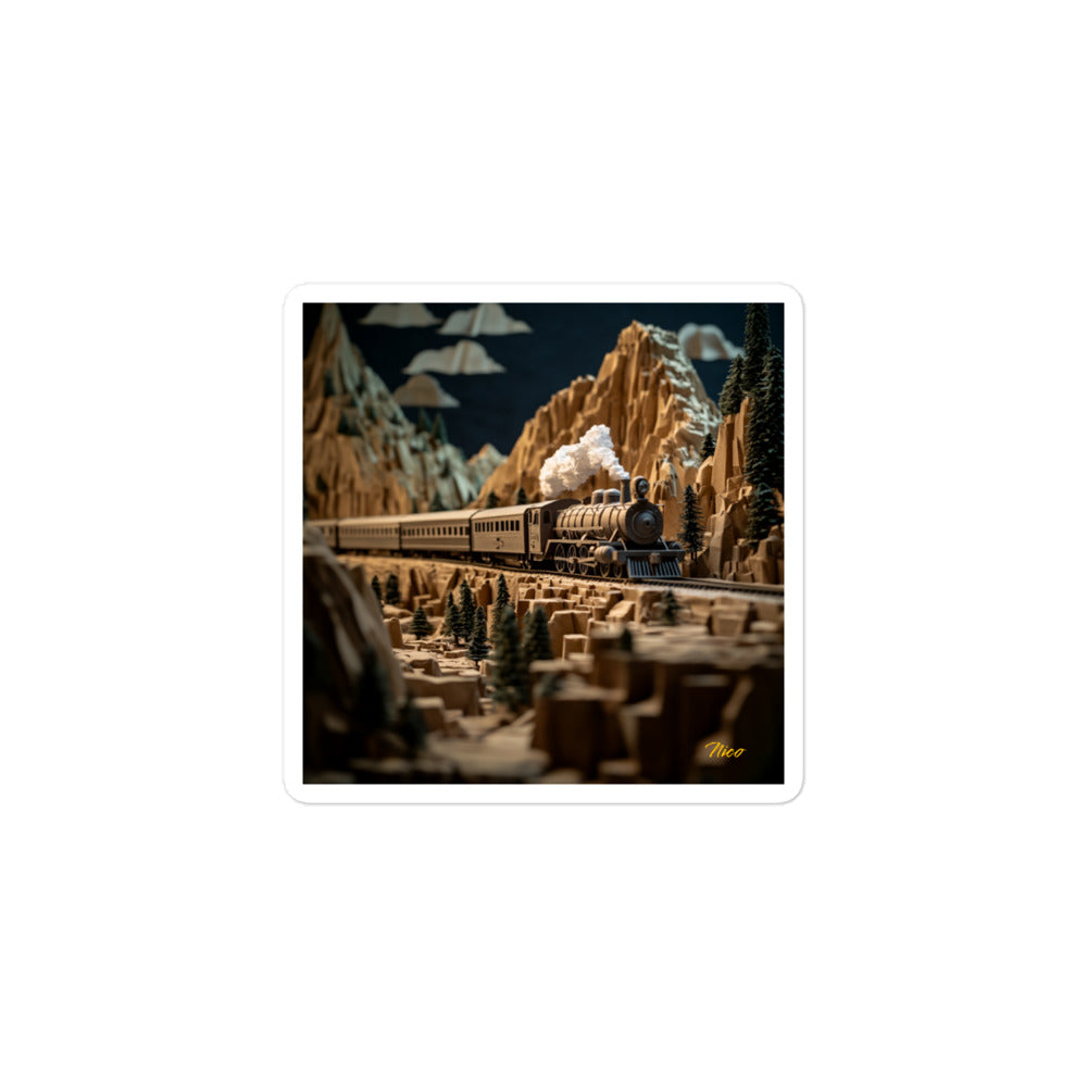 Orient Express Series Print #9 - Bubble free sticker