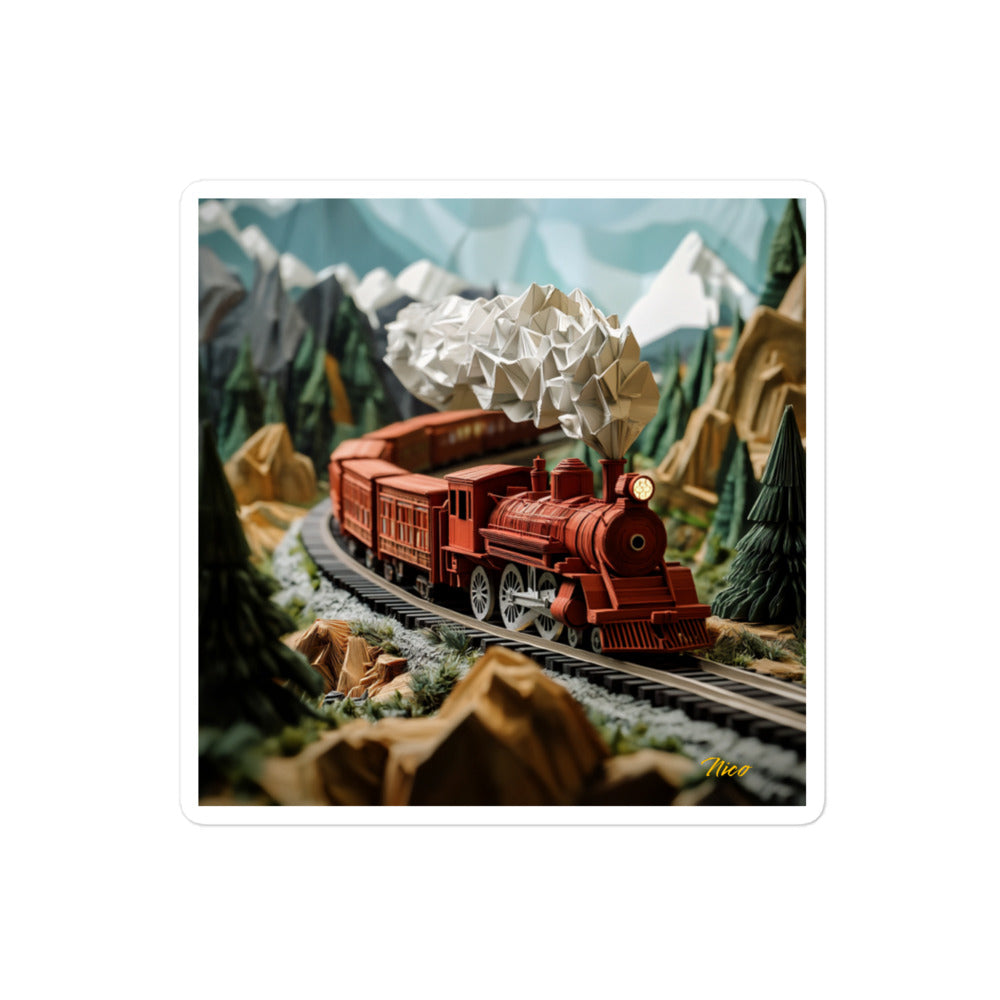 Orient Express Series Print #3 - Bubble free sticker