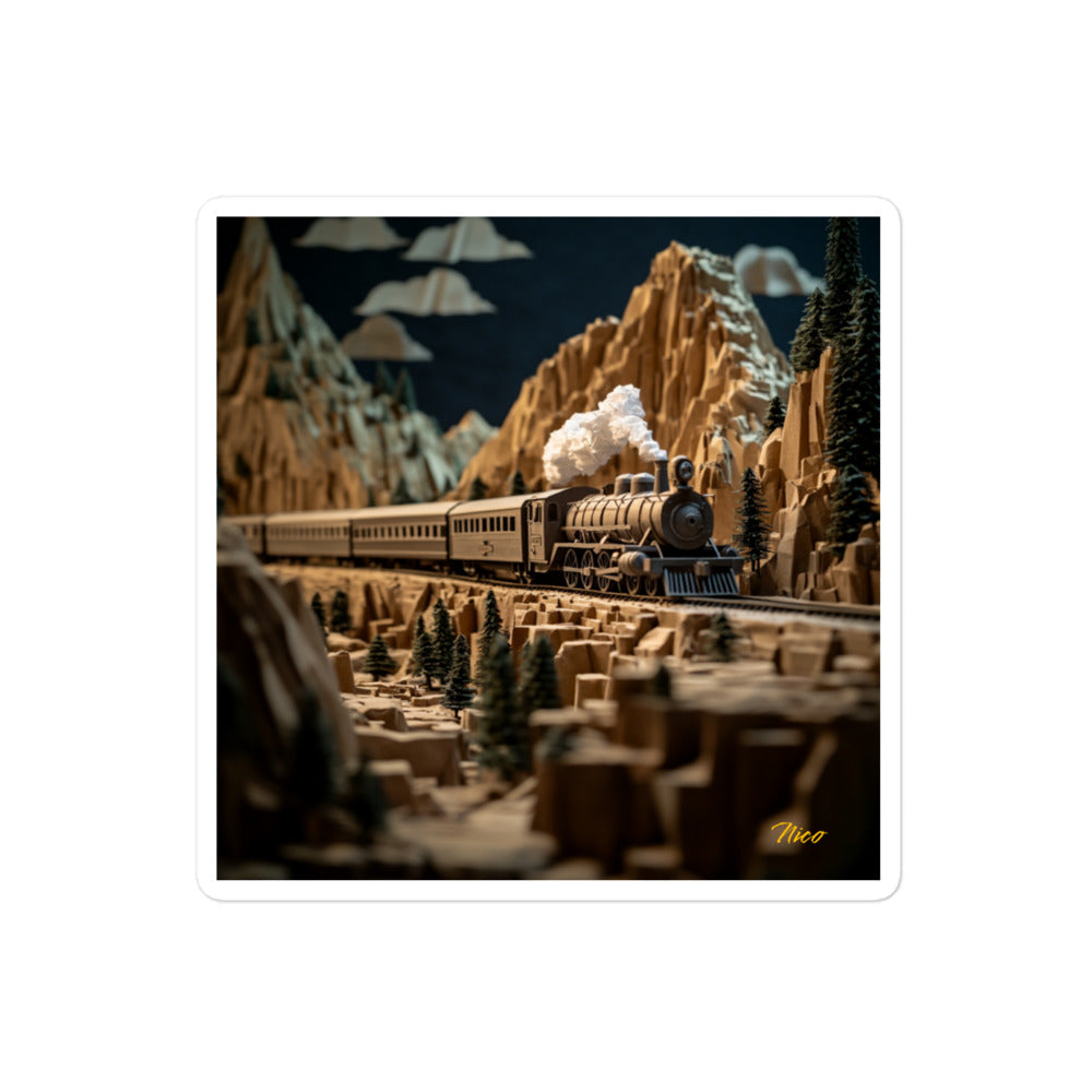 Orient Express Series Print #9 - Bubble free sticker