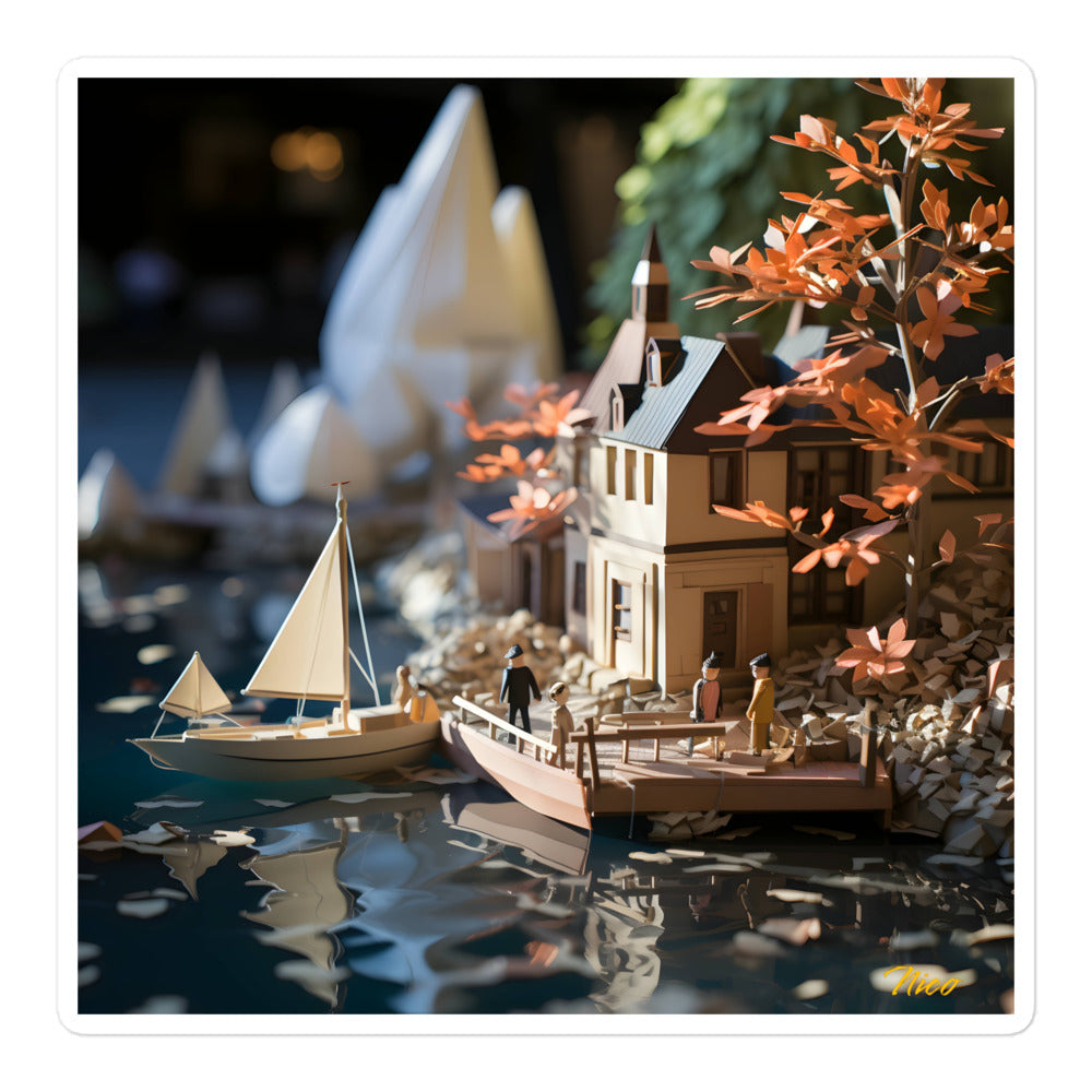 On The Docks By The Bay Series Print #10 - Bubble-free sticker stickers