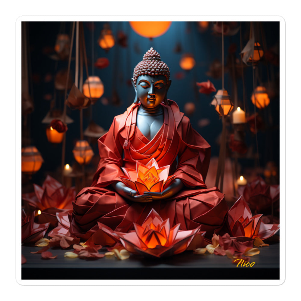 Ascending Buddha Series Print #2 - Bubble-free stickers