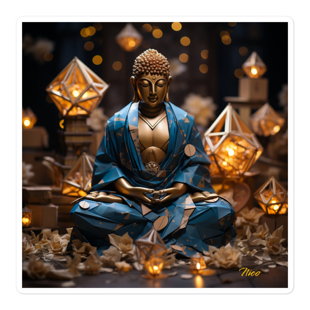 Ascending Buddha Series Print #3 - Bubble-free stickers